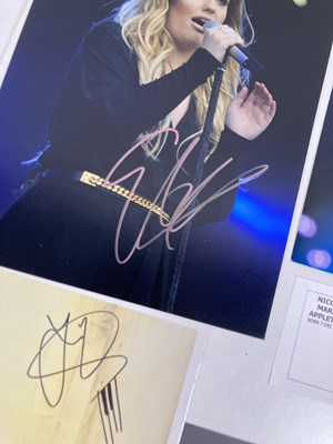 Lot 312 - POP STARS - SIGNED PHOTOGRAPHS.