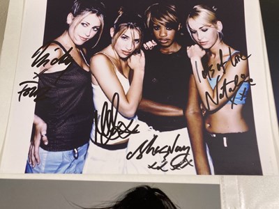 Lot 312 - POP STARS - SIGNED PHOTOGRAPHS.