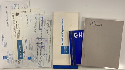 Lot 111 - George Harrison Chequebooks/Lucy Rigo Signed Cheques