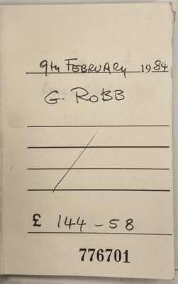 Lot 111 - George Harrison Chequebooks/Lucy Rigo Signed Cheques