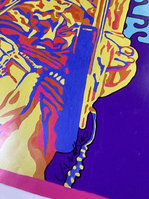 Lot 246 - JIMI HENDRIX /  THE WHO / BOB DYLAN - SIGNED POSTER PRINTS.