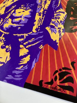 Lot 246 - JIMI HENDRIX /  THE WHO / BOB DYLAN - SIGNED POSTER PRINTS.