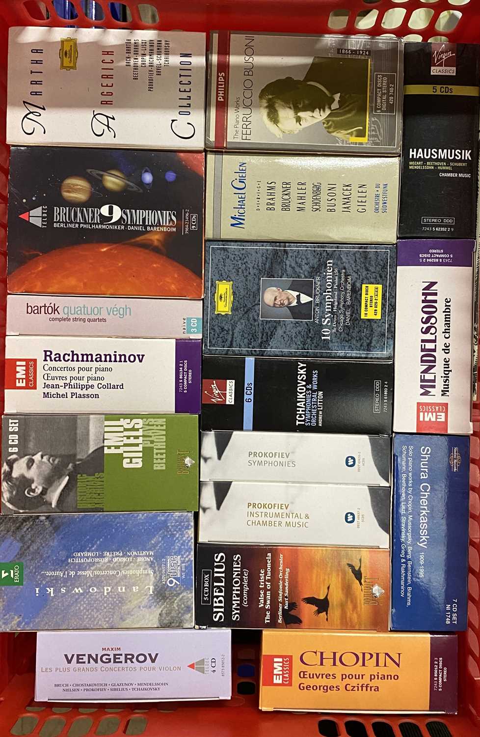 Lot 1040 - CLASSICAL - CD BOX SETS COLLECTION