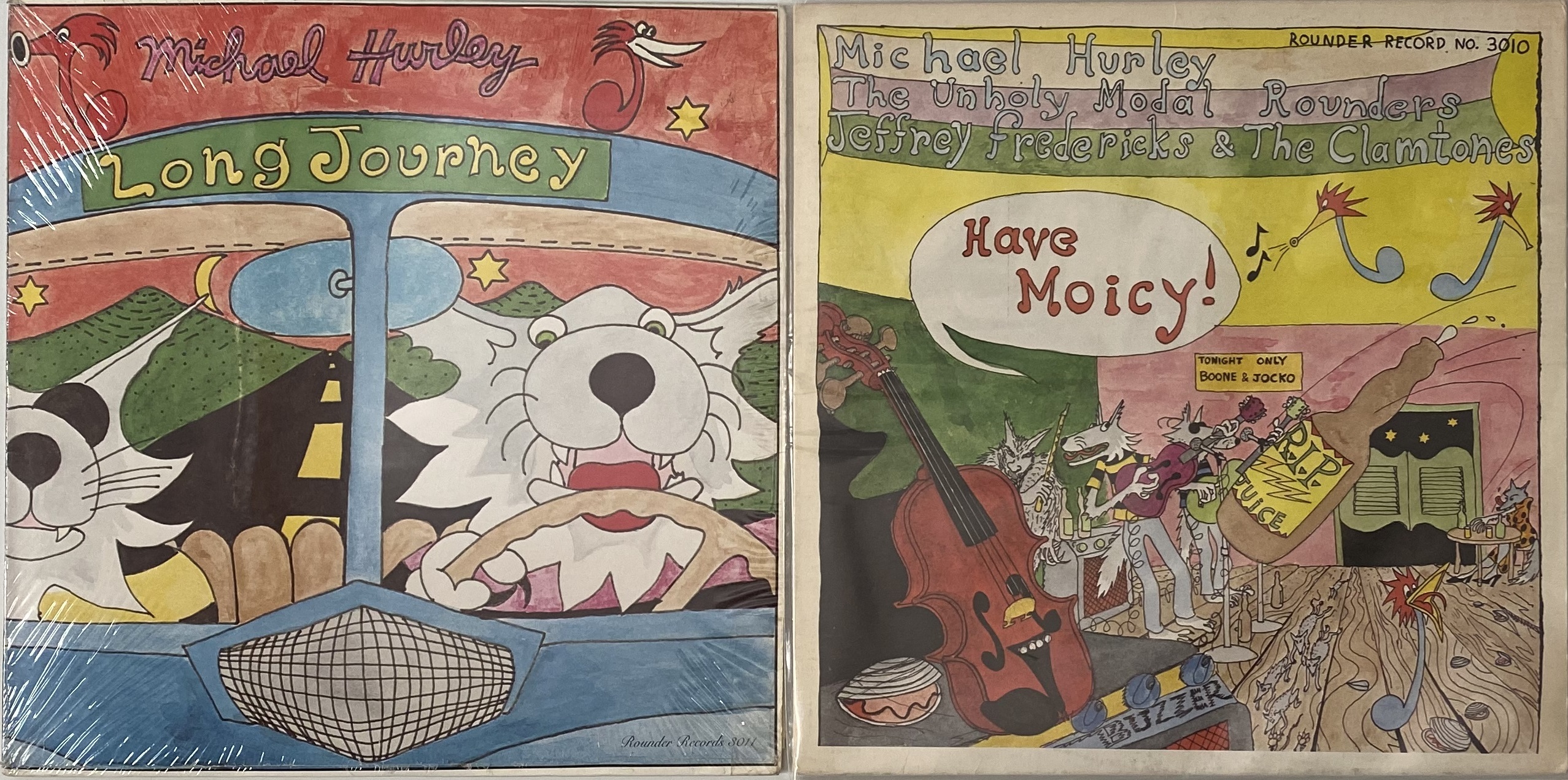 レコード　LP michael hurley have moicy! Have Moicy! Michael Hurley The Unholy Modal Rounders Jeffrey