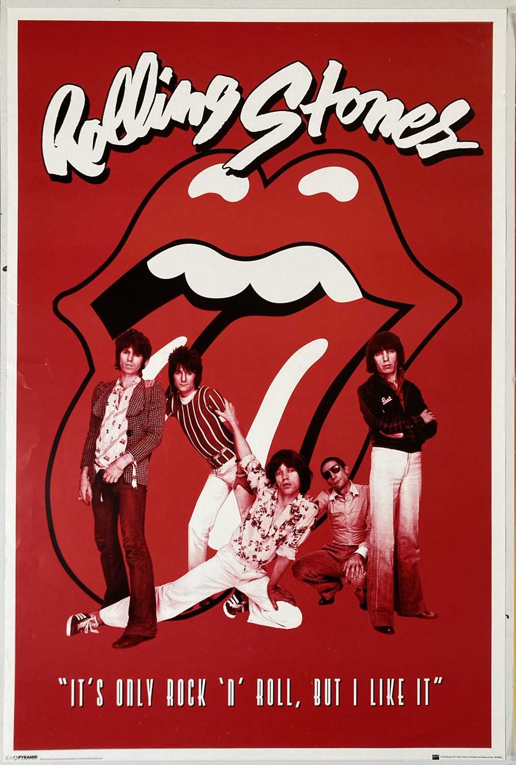 Lot 368 - ROLLING STONES - POSTER COLLECTION WITH LED