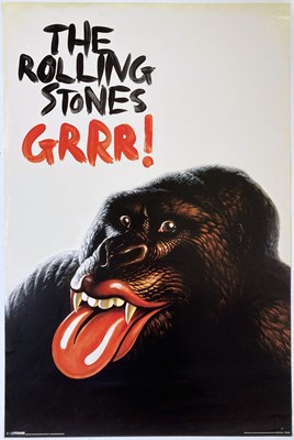 Lot 368 - ROLLING STONES - POSTER COLLECTION WITH LED ZEP ERTEGUN TRIBUTE POSTER