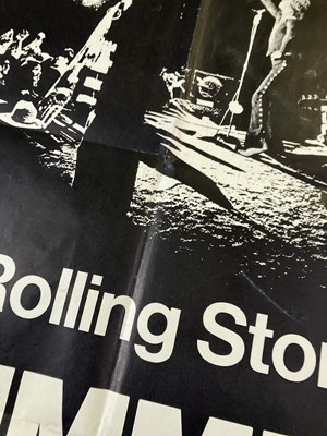 Lot 367 - THE ROLLING STONES - GIMME SHELTER (1970) ORIGINAL US ONE-SHEET POSTER.