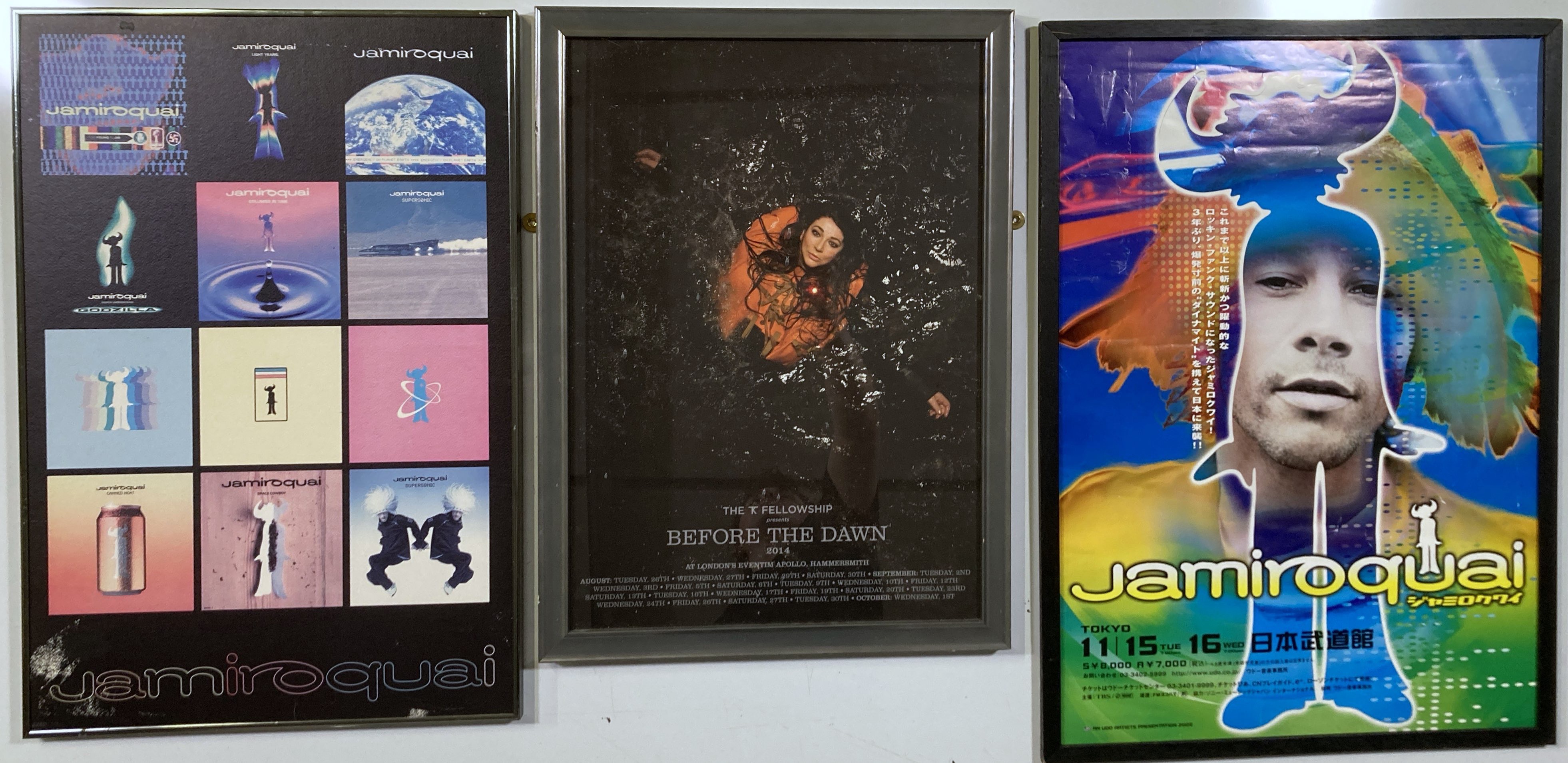 Lot 153 - ASSORTED POSTERS - KATE BUSH / JAMIROQUAI