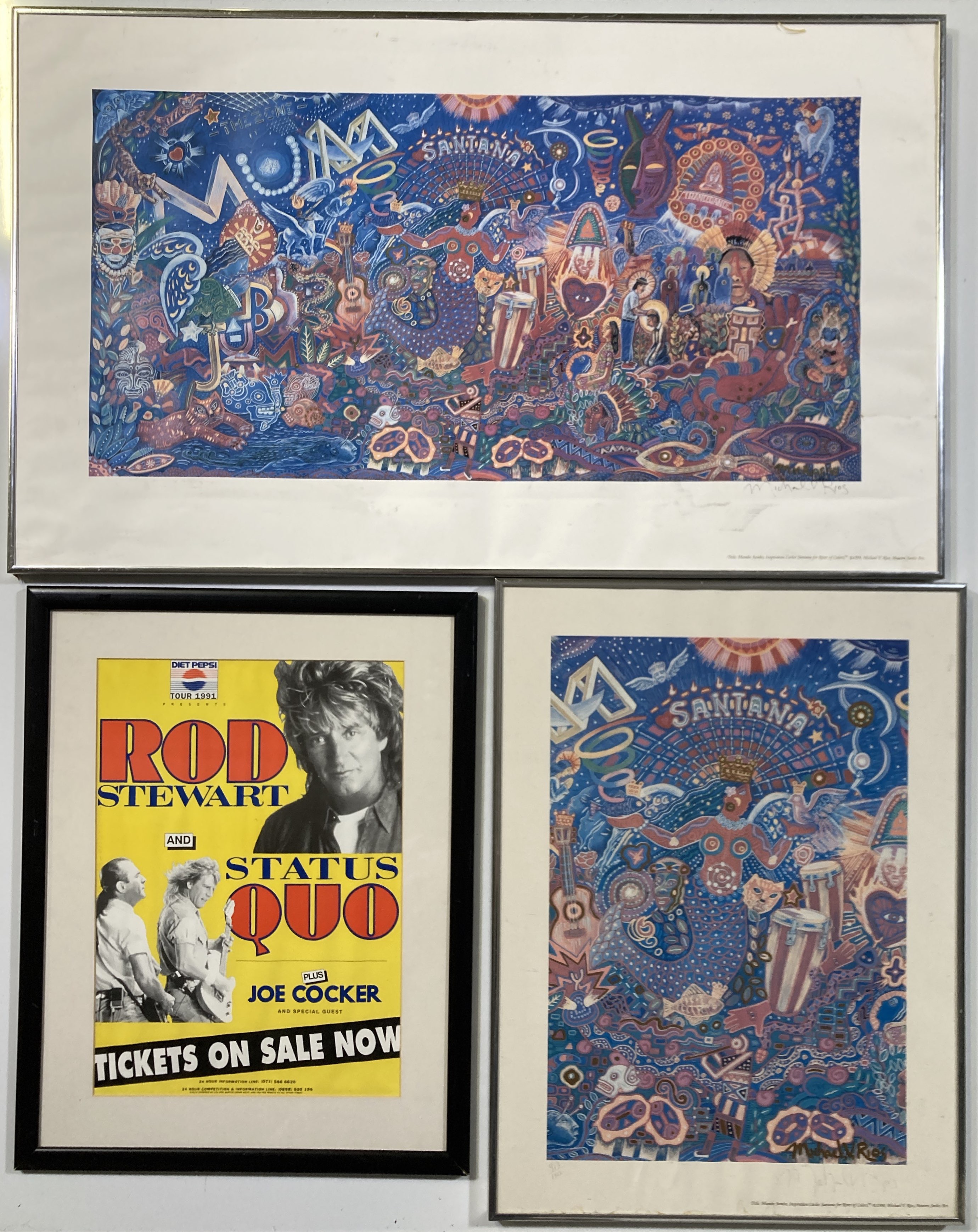 Lot 153 - ASSORTED POSTERS - KATE BUSH / JAMIROQUAI