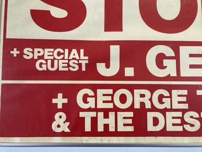 Lot 369 - THE ROLLING STONES - A 1982 DUTCH CONCERT POSTER.