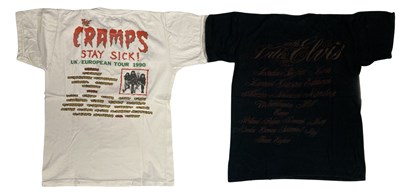 Lot 421 - THE CRAMPS - ORIGINAL T-SHIRTS.