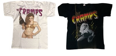 Lot 421 - THE CRAMPS - ORIGINAL T-SHIRTS.