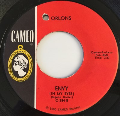 Lot 15 - ORLONS - ENVY (IN MY EYES)/ NO LOVE BUT YOUR LOVE 7" (US SOUL - CAMEO C-384)