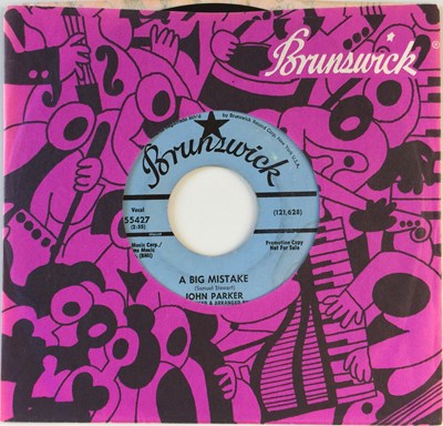 Lot 27 - JOHN PARKER - A BIG MISTAKE/ JUST A THING CALLED LOVE 7" (US PROMO - BRUNSWICK 55427)