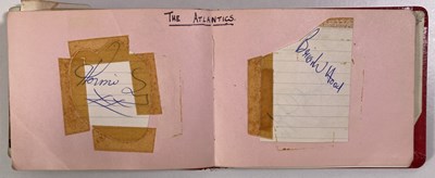 Lot 134 - AUTOGRAPH BOOK WITH SIGNATURES FROM THE BEATLES / ROY ORBISON / CILLA BLACK AND MORE.