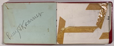 Lot 134 - AUTOGRAPH BOOK WITH SIGNATURES FROM THE BEATLES / ROY ORBISON / CILLA BLACK AND MORE.