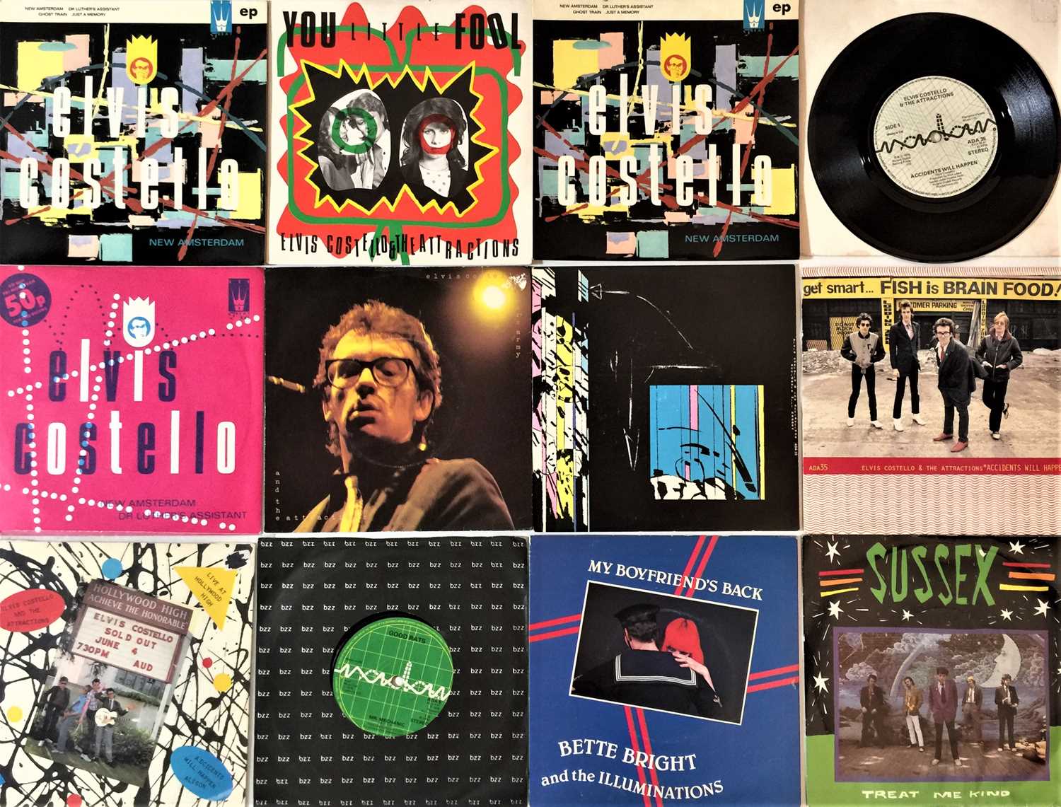 Lot 111 - Punk/ Wave/ Alt/ Pop - 7
