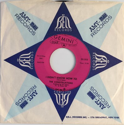 Lot 47 - THE CONSTELLATIONS - I DIDN'T KNOW HOW TO 7" (US NORTHERN - GEMINI 30.005)