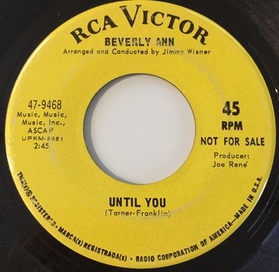 Lot 204 - BEVERLY ANN - YOU'VE GOT YOUR MIND ON OTHER THINGS 7" (RCA VICTOR - PROMO - 47-9468)