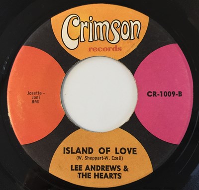 Lot 208 - LEE ANDREWS & THE HEARTS - NEVER THE LESS 7" (CRIMSON RECORDS - CR-1009)
