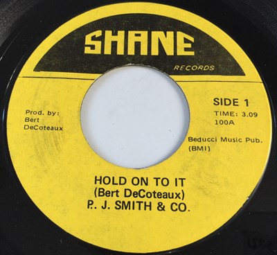 Lot 66 - PJ SMITH & CO - HOLD ON TO IT/ HEY MISTER 7" (US NORTHERN - SHANE RECORDS 100)