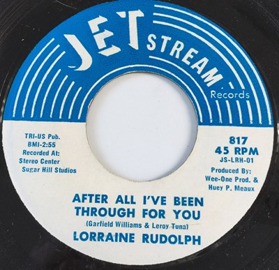 Lot 69 - LORRAINE RUDOLPH - KEEP COMING BACK FOR MORE 7" (US NORTHERN - JET STREAM 817)