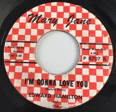 Lot 237 - EDWARD HAMILTON - I'M GONNA LOVE YOU 7" (MARY JANE - P6707)