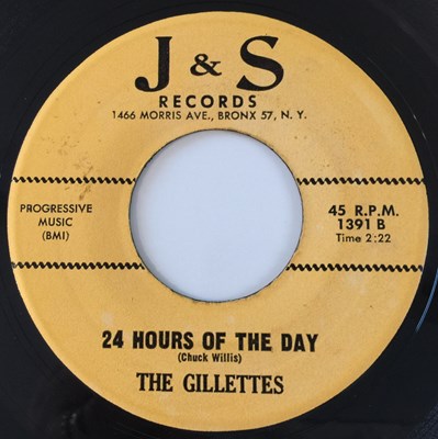 Lot 245 - THE GILLETTES - THE SAME IDENTICAL THING 7" (US SOUL - J&S RECORDS 1391)