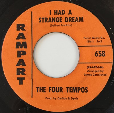 Lot 250 - THE FOUR TEMPOS - I HAD A STRANGE DREAM 7" (US NORTHERN - RAMPART 658)