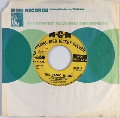 Lot 235 - ROY HAMILTON - THE PANIC IS ON (MGM - K13217 - PROMO)