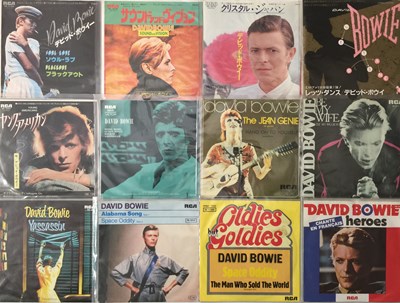 Lot 604 - DAVID BOWIE - OVERSEAS PRESSINGS - 7" COLLECTION