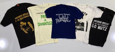 Lot 30 - HERMAN BROOD - A COLLECTION OF ORIGINAL VINTAGE T-SHIRTS.