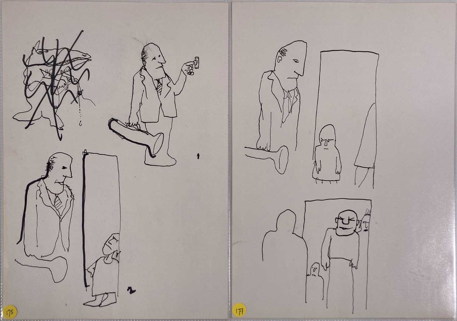 Lot 37 - HERMAN BROOD - ORIGINAL DRAWINGS.