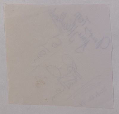 Lot 127 - THE BEATLES - PAGE SIGNED BY PAUL MCCARTNEY AND JIMMY MCCULLOCH.