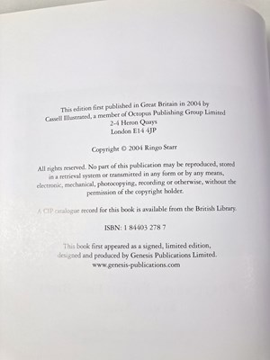 Lot 133 - THE BEATLES - RINGO STARR SIGNED COPY OF POSTCARDS FROM THE BOYS.