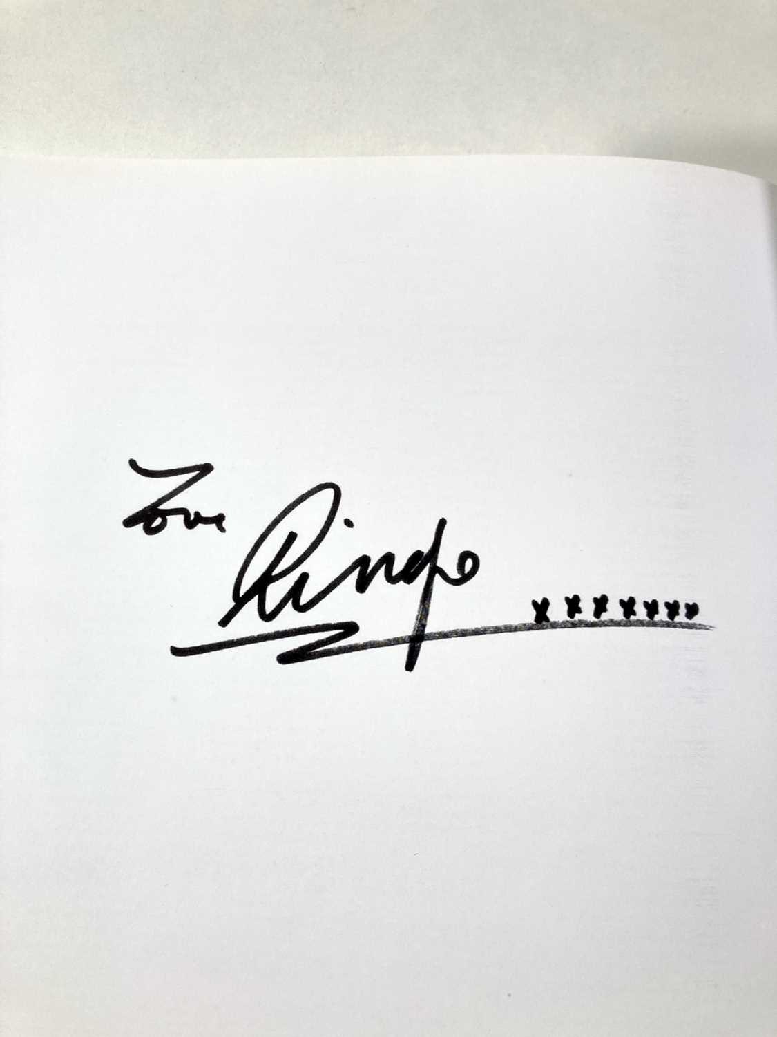 Lot 133 - THE BEATLES - RINGO STARR SIGNED COPY OF