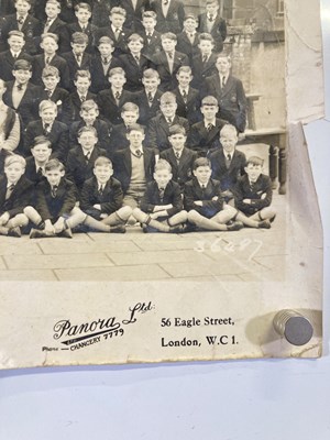 Lot 153 - THE BEATLES - ORIGINAL LIVERPOOL INSTITUTE SCHOOL PHOTOGRAPH 1956 - PAUL MCCARTNEY / GEORGE HARRISON.
