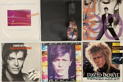 Lot 605 - DAVID BOWIE & RELATED- 12" COLLECTION