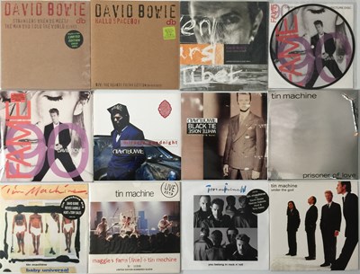 Lot 606 - DAVID BOWIE/TIN MACHINE - 90s 7" COLLECTION