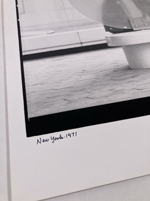 Lot 116 - JOHN LENNON / YOKO ONO  - SIGNED IAIN MACMILLAN PHOTO PRINT.