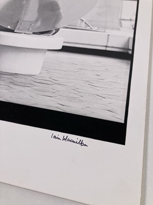 Lot 116 - JOHN LENNON / YOKO ONO  - SIGNED IAIN MACMILLAN PHOTO PRINT.