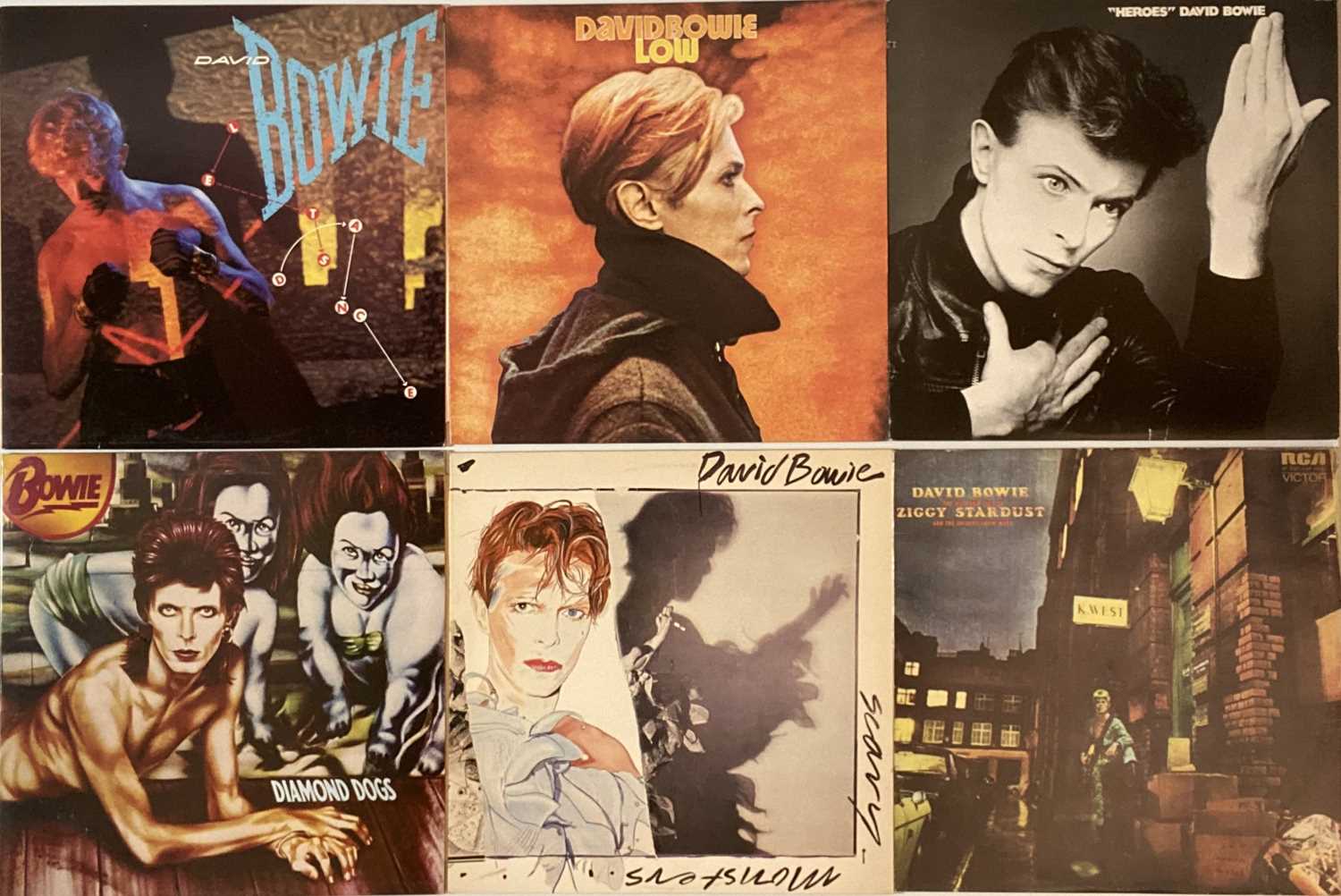 Lot 64 - David Bowie - Studio LPs & 12"