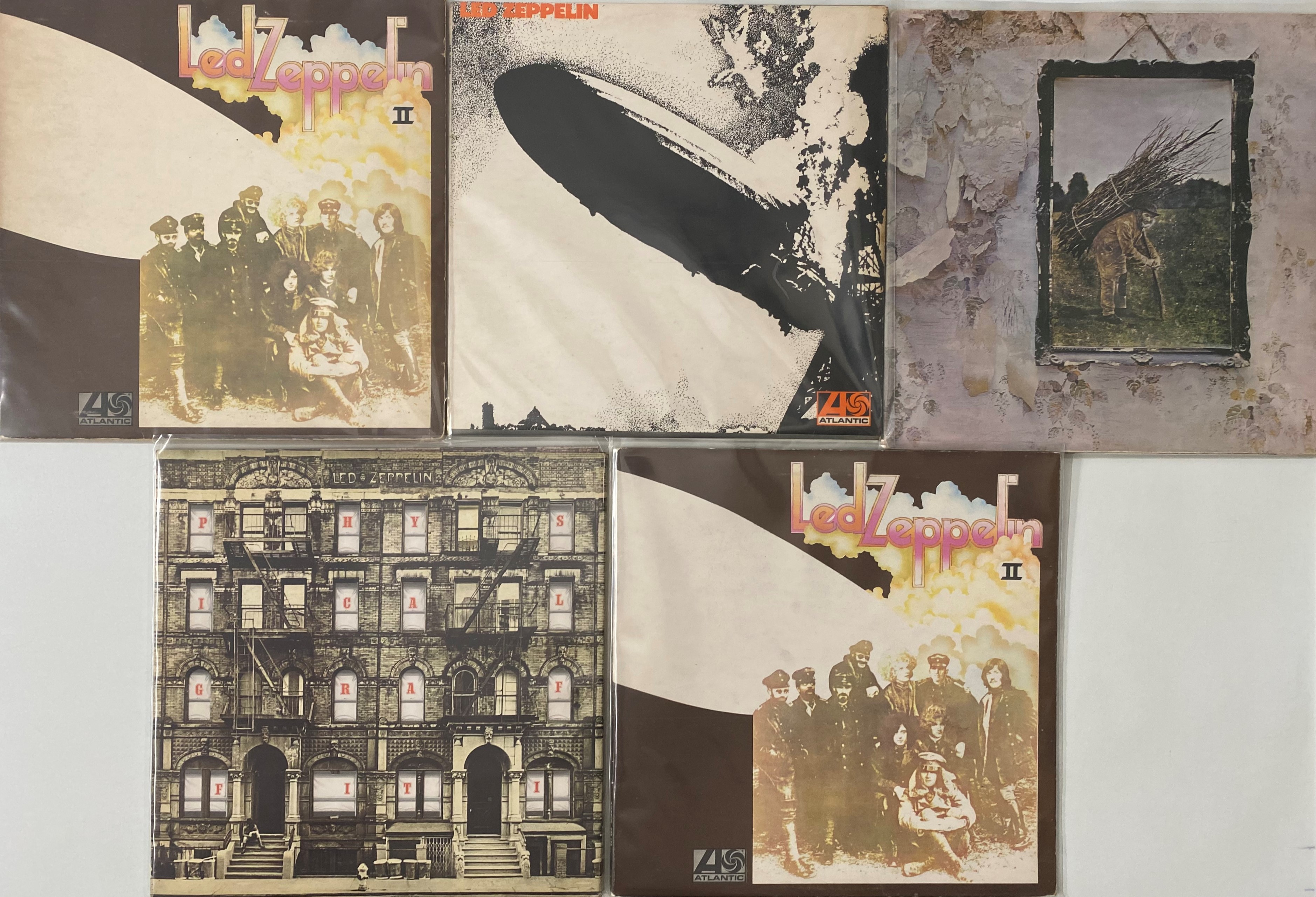 Lep Zeppelin Lot 611 - LED ZEPPELIN - LP COLLECTION