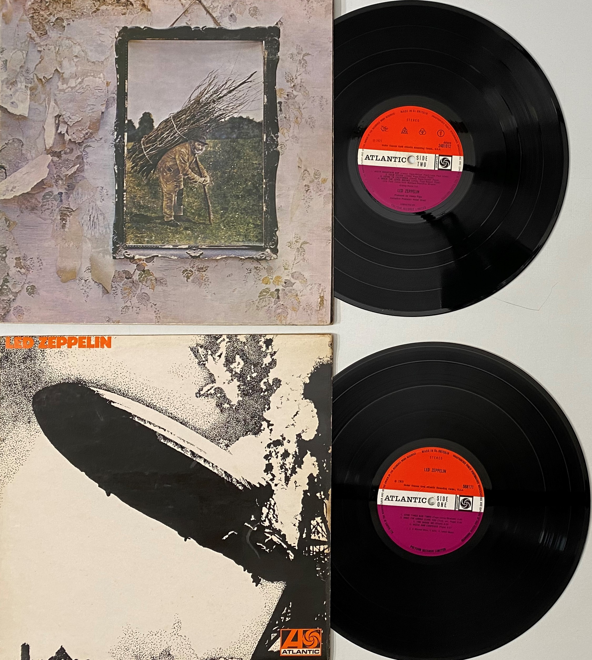 Led Zeppelin Lp Disc Lot 611 - LED ZEPPELIN - LP COLLECTION
