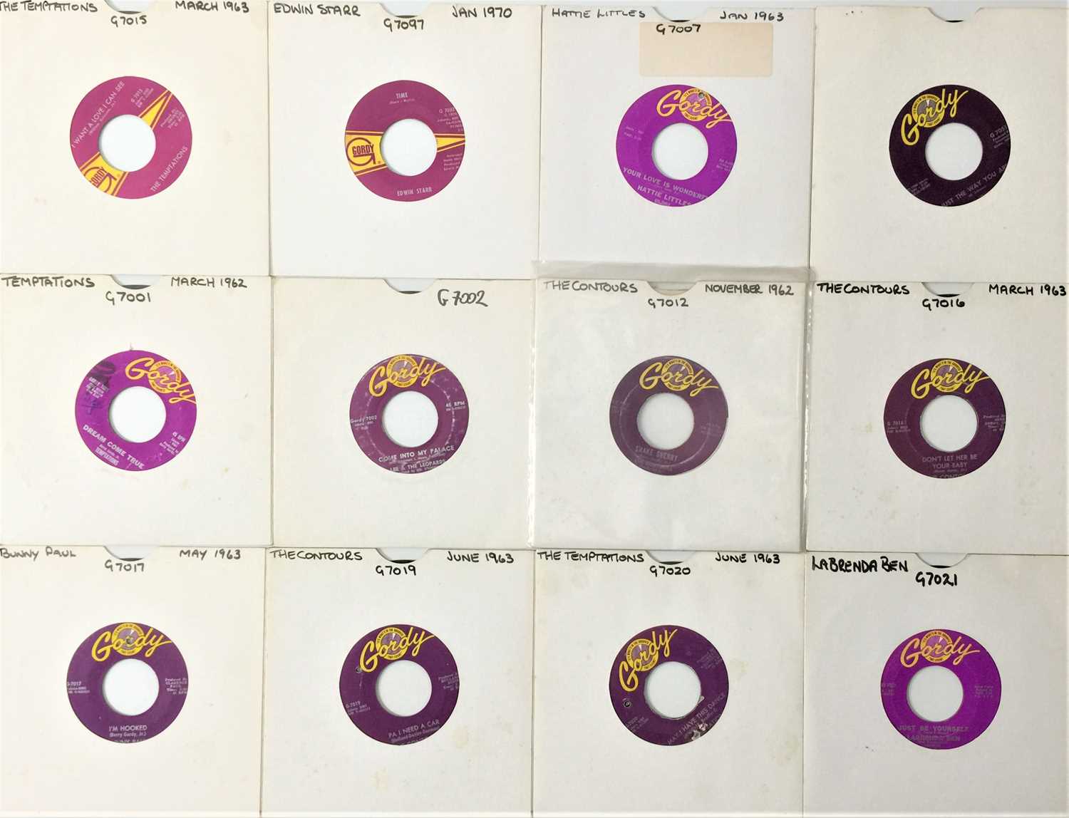 Lot 81 - GORDY RECORDS - SOUL 7" COLLECTION