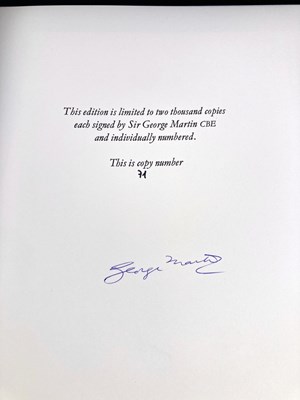 Lot 104 - GENESIS PUBLICATIONS - GEORGE MARTIN - PLAYBACK DELUXE COPY.