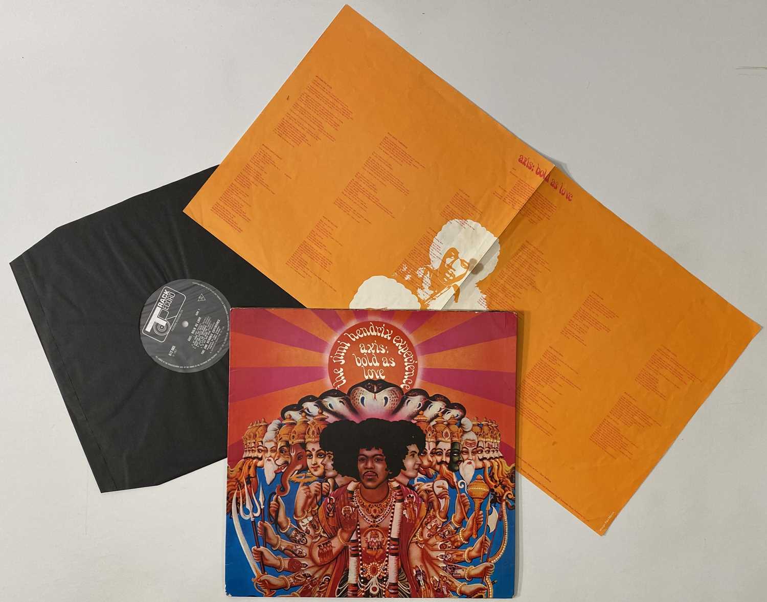 Lot 617 - JIMI HENDRIX - AXIS: BOLD AS LOVE LP