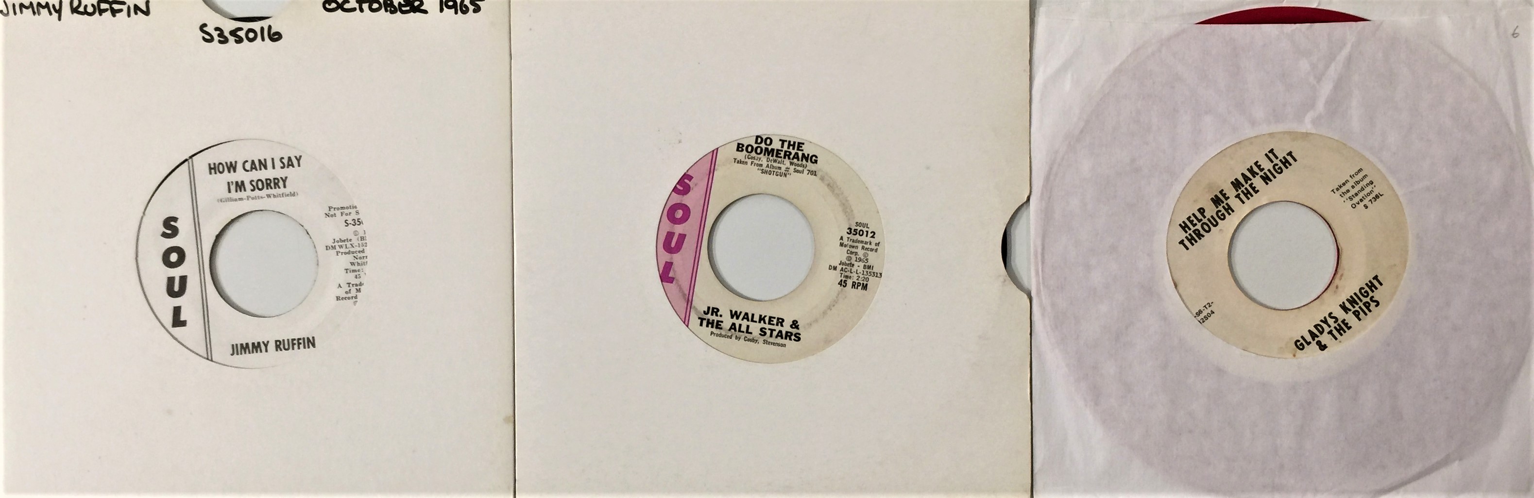 Soul Labels Lot 85 - SOUL LABEL - 7