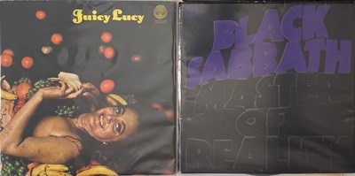 Lot 618 - BLACK SABBATH/JUICY LUCY - VERTIGO SWIRL LPs