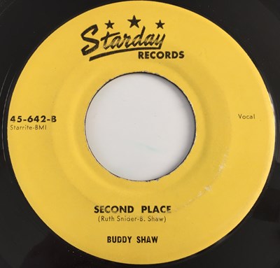 Lot 1 - BUDDY SHAW - DON'T SWEEP THAT DIRT ON ME 7" (US ROCKABILLY - 45-642)